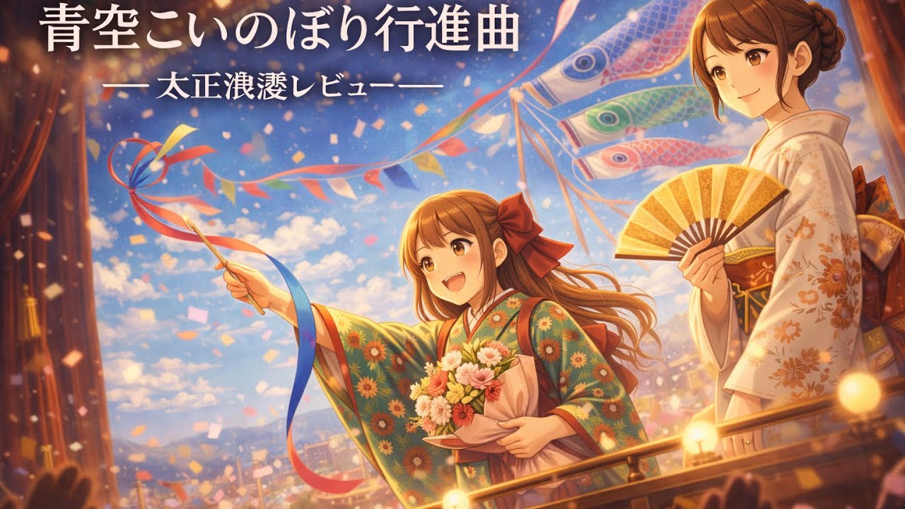 青空こいのぼり行進曲【AI華劇団 TAISHO ROMAN REVUE Sriese】