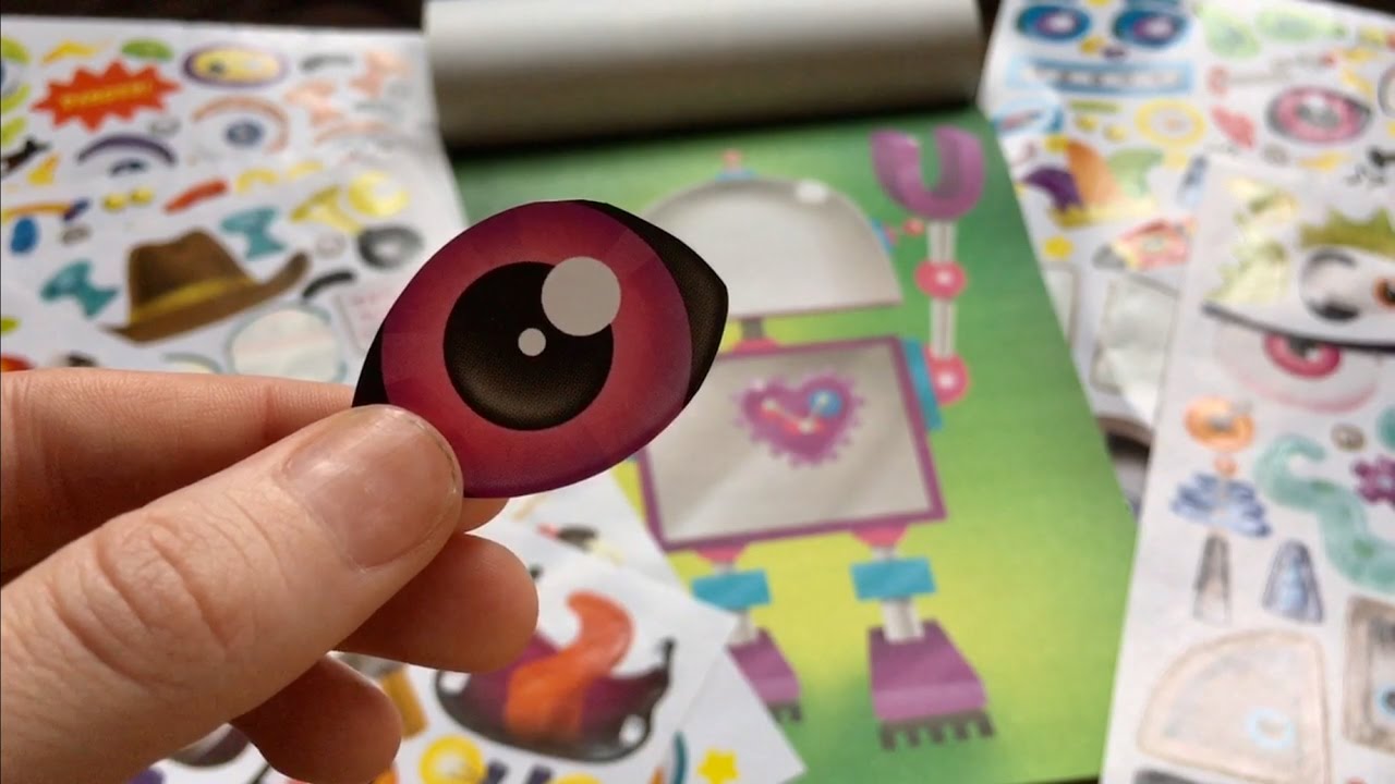 ASMR STICKER PEELING (Sticky Sounds, Paper Sounds, Whispering)