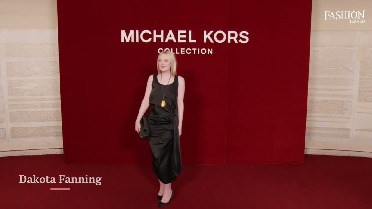 Celebrities at Michael Kors Fall Winter 2026 Red Carpet | New York Fashion Trends 2026