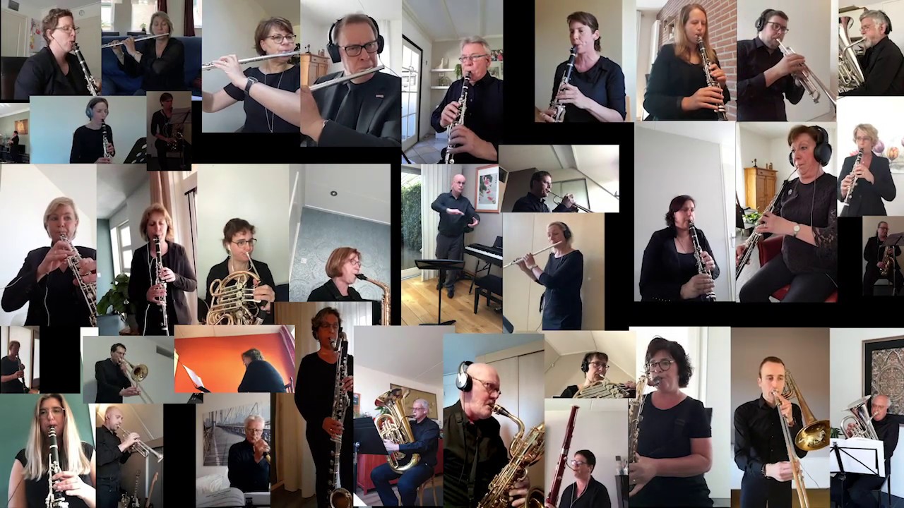 Symfonisch Blaasorkest Gaanderen virtueel - Nationale Dodenherdenking 4 mei 2020