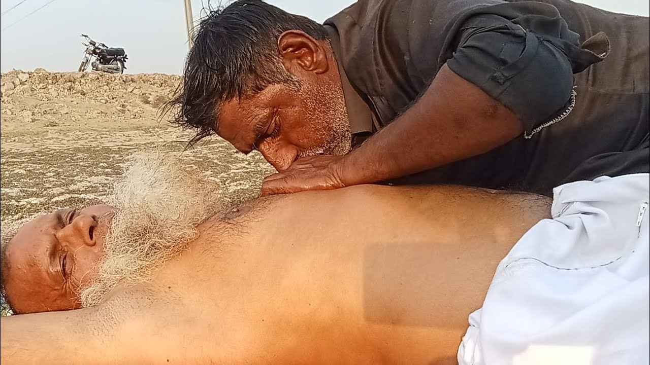 Aaj maja a Gaya karm bhai ko masaj karvane ka body massage daily dose 💪