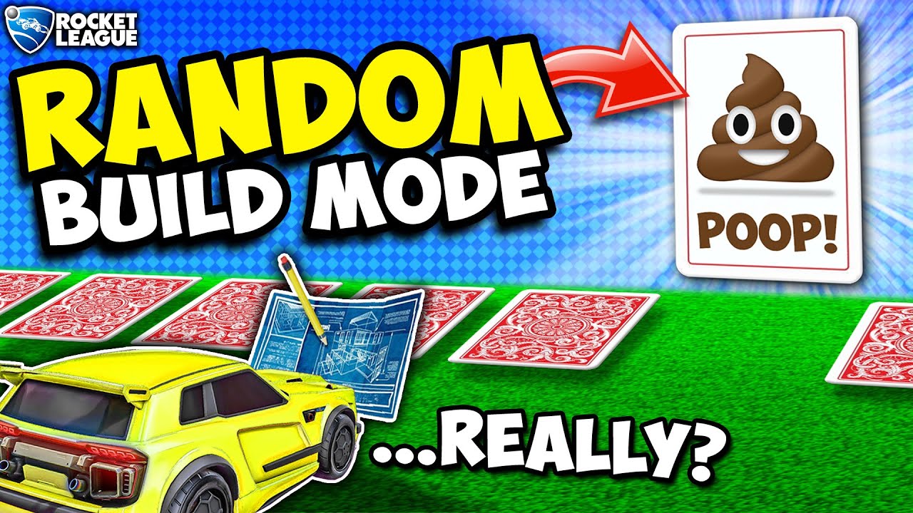 Rocket League Build Mode, but what we build is RANDOM
