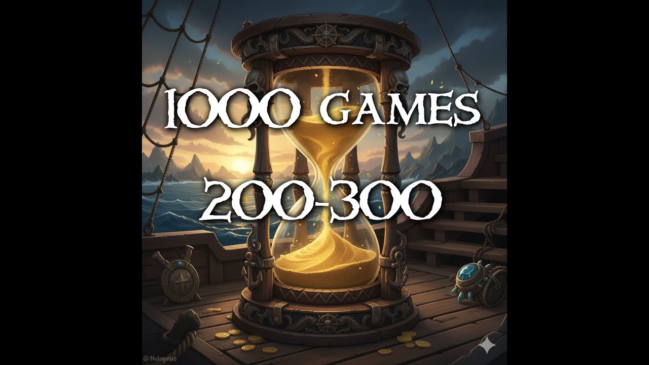 Sea Of Thieves 1000 Hour Glass Games! Part 3