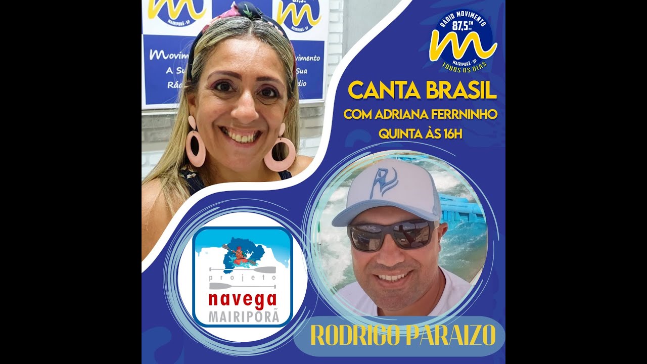 Programa  CANTA BRASIL com Adriana Ferrinho. 10.11.2022