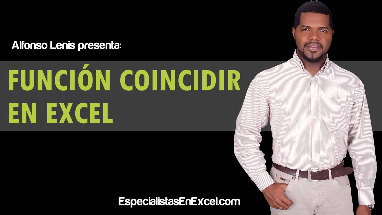 Función COINCIDIR en Excel
