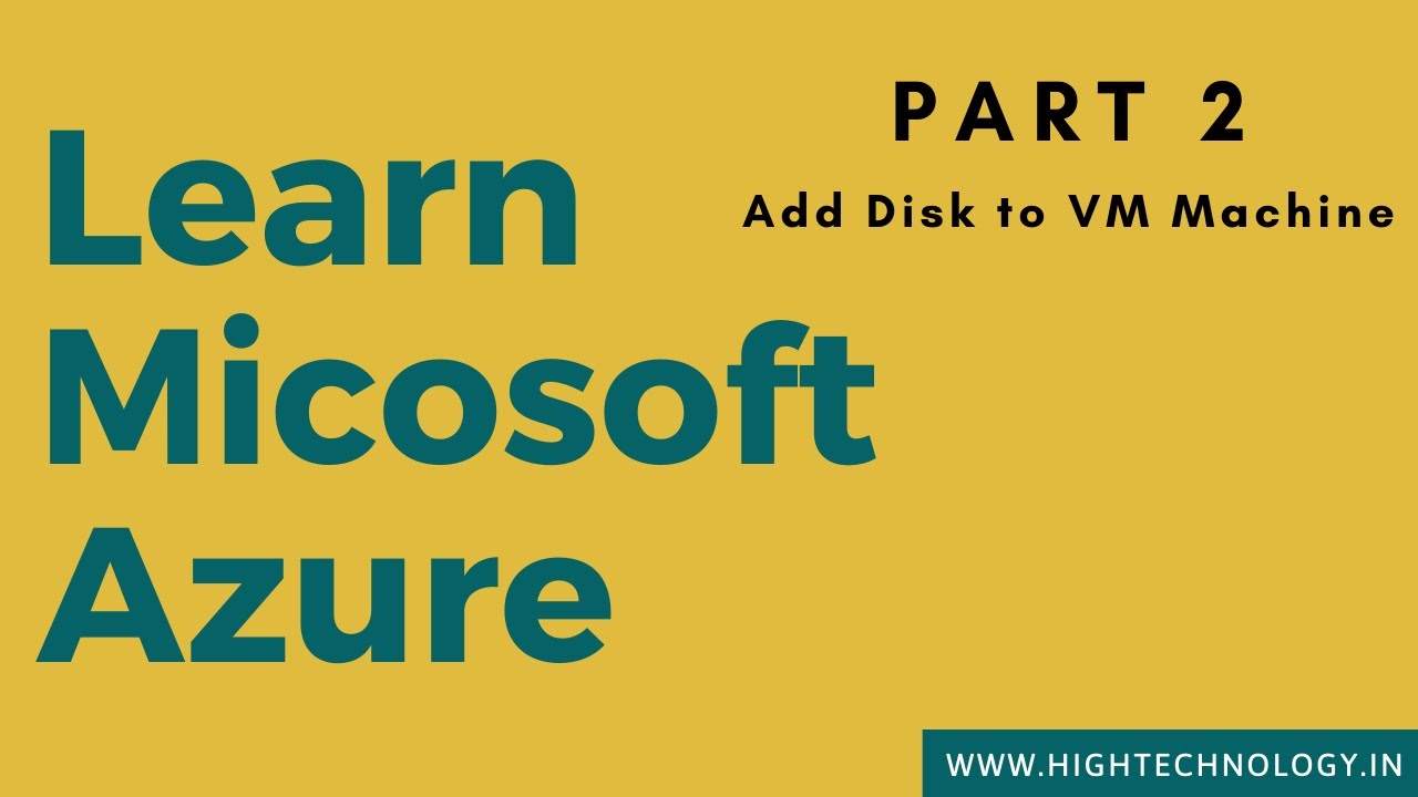 how to add disk in azure vm-Microsoft Azure tutorial for beginners-Add Disk to Linux VM