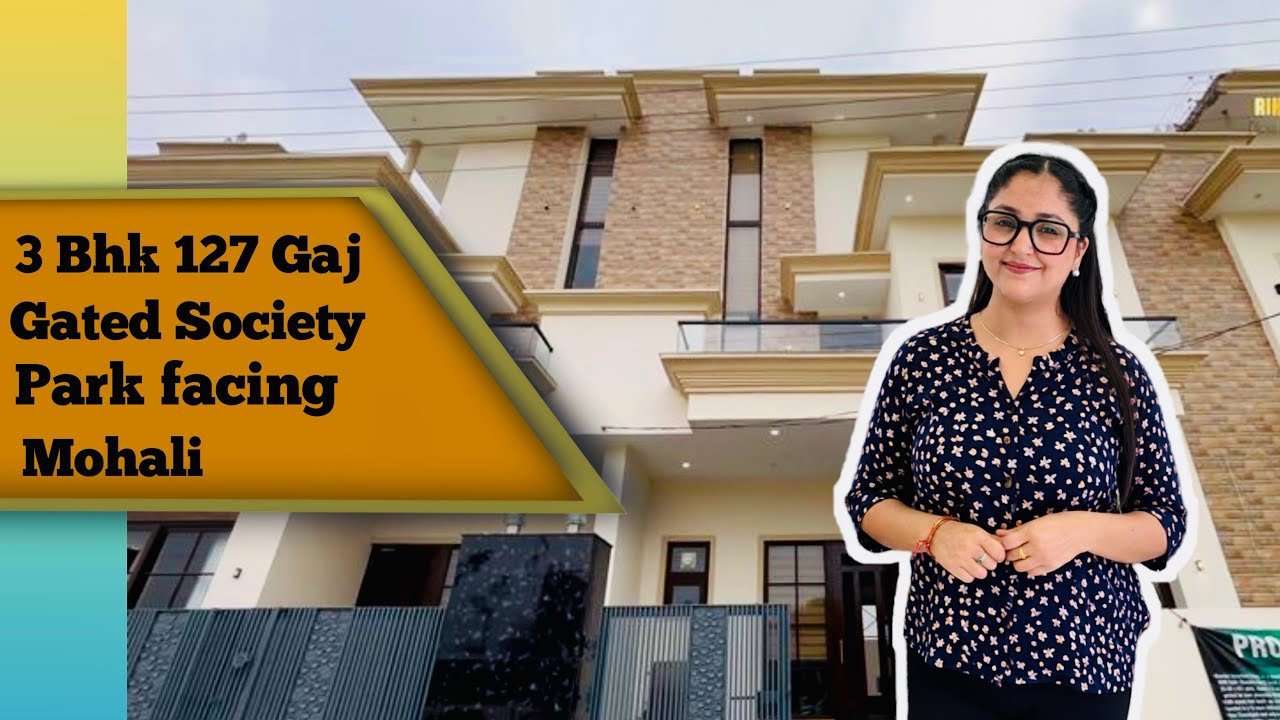 127 गज में Park Facing सुंदर घर – Affordable Price में मौका! 🏡#home #luxuryhomes #mohali 