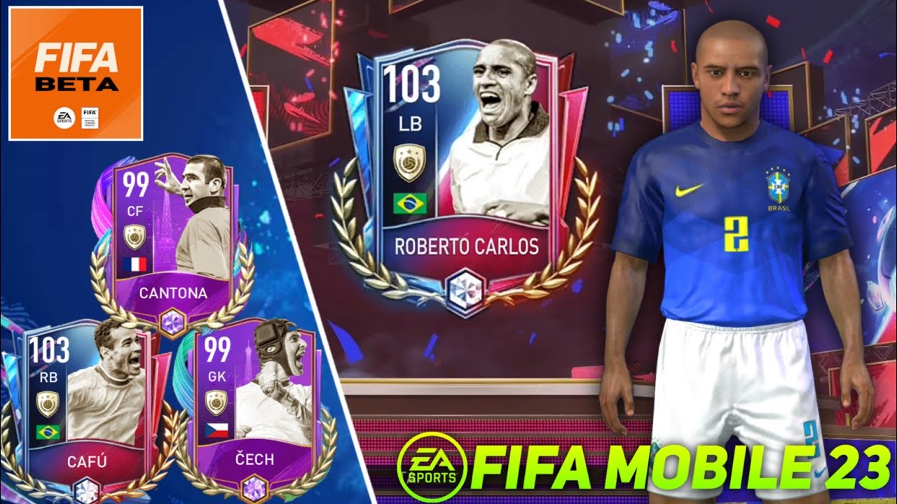 FIFA 23 MOBILE BETA ENGLISH | INSANE PACK OPENING & BUILD FULL ICONIC PLAYERS | GAMEPLAY [60 FPS]