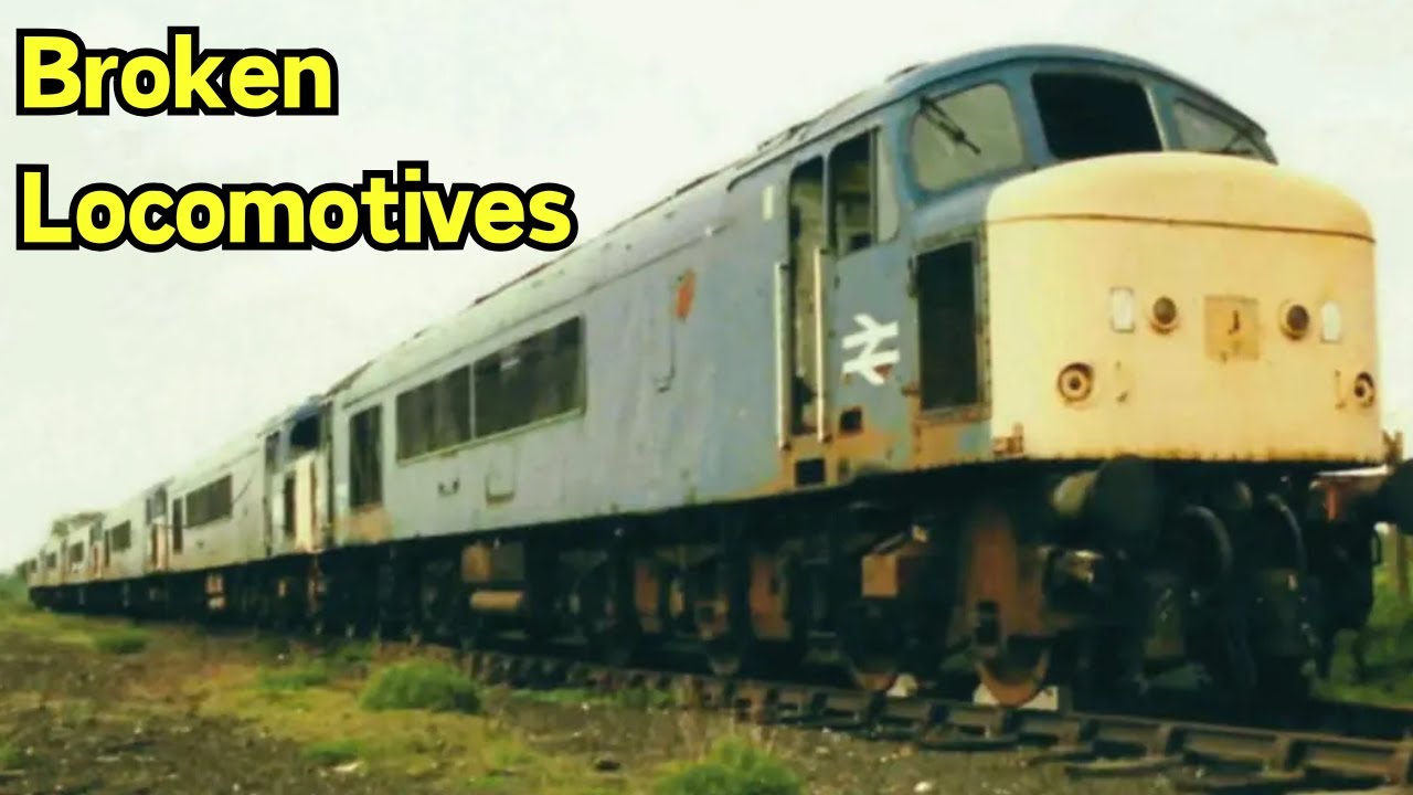 Forgotten Giants: Exploring the UK's Abandoned Locomotives #trains #abandoned #fyp #railways