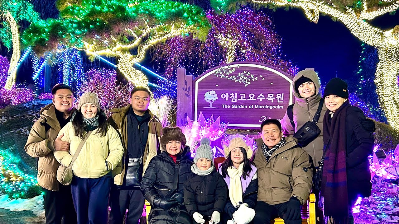 Winter Trip to Korea! 🇰🇷 (Nami Island, Gangchon Rail Park, Garden of Morning Calm) Part 2 | RDY@Home