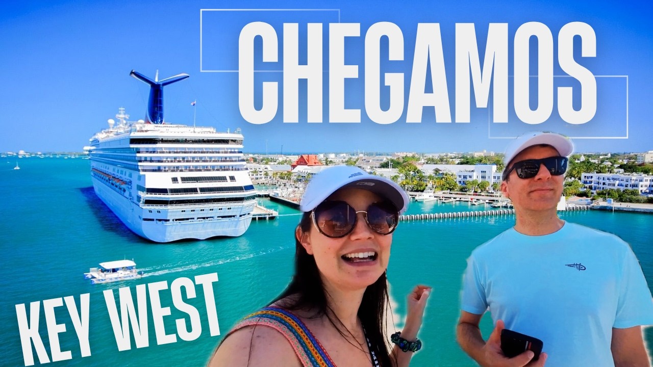 CHEGAMOS EM KEY WEST 🇺🇸 O PARA&Iacute;SO DA FL&Oacute;RIDA NO NOSSO CRUZEIRO! 🌴😱