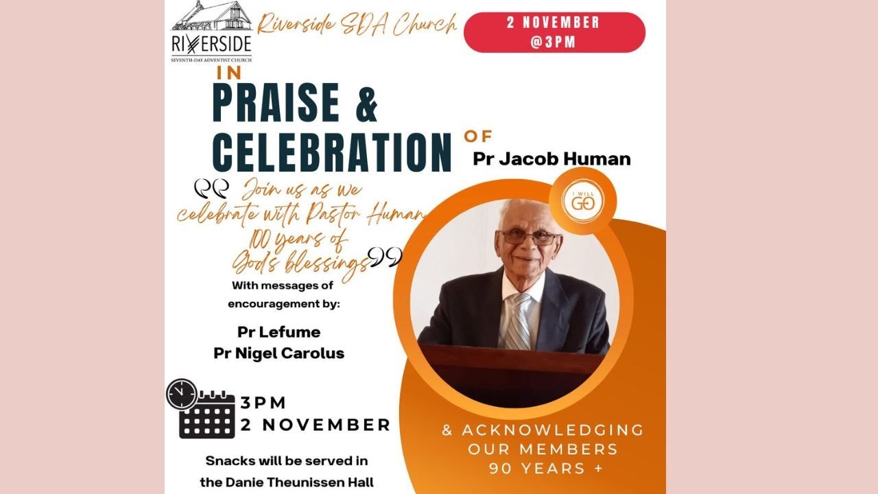 Pastor J. Human's 100th Birthday Celebration Service