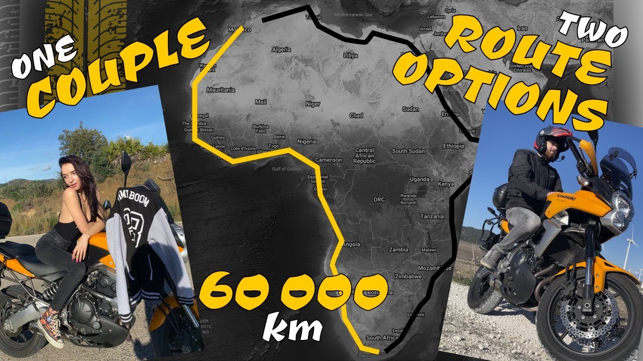KTM 790 Adventure or Kawasaki Versys 650? Crazy Couple Travel around Africa! ridewithmimi