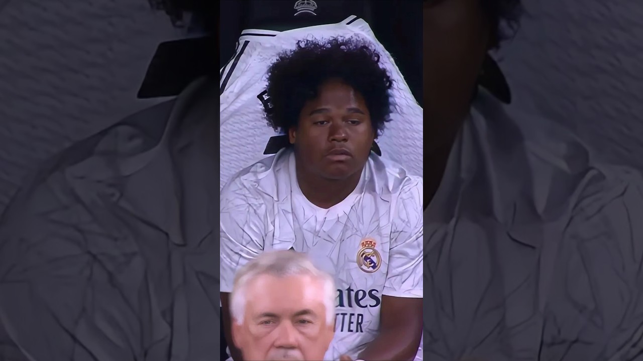 Ancelotti deja fuera al mejor jugador joven del mundo endrick Pel&eacute; 😱 #endrick #ancelotti #futbol