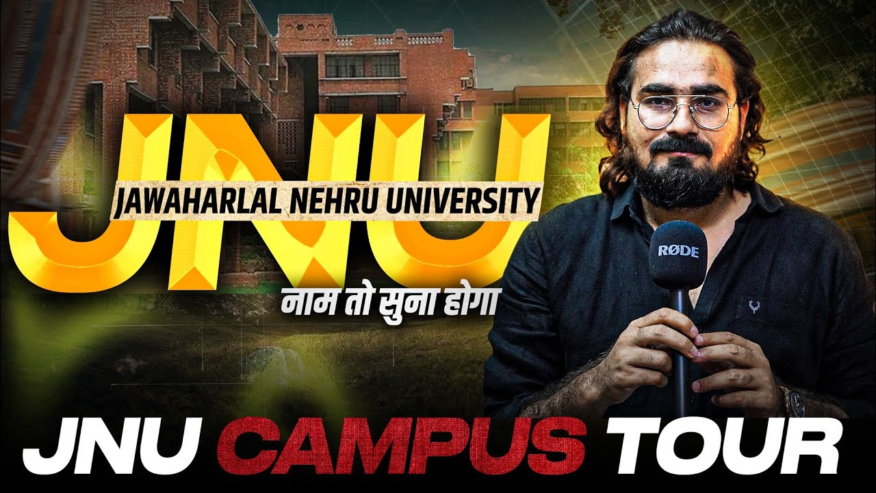 JNU Campus Walk | The Real JNU Experience: Education, Politics & Culture Explained