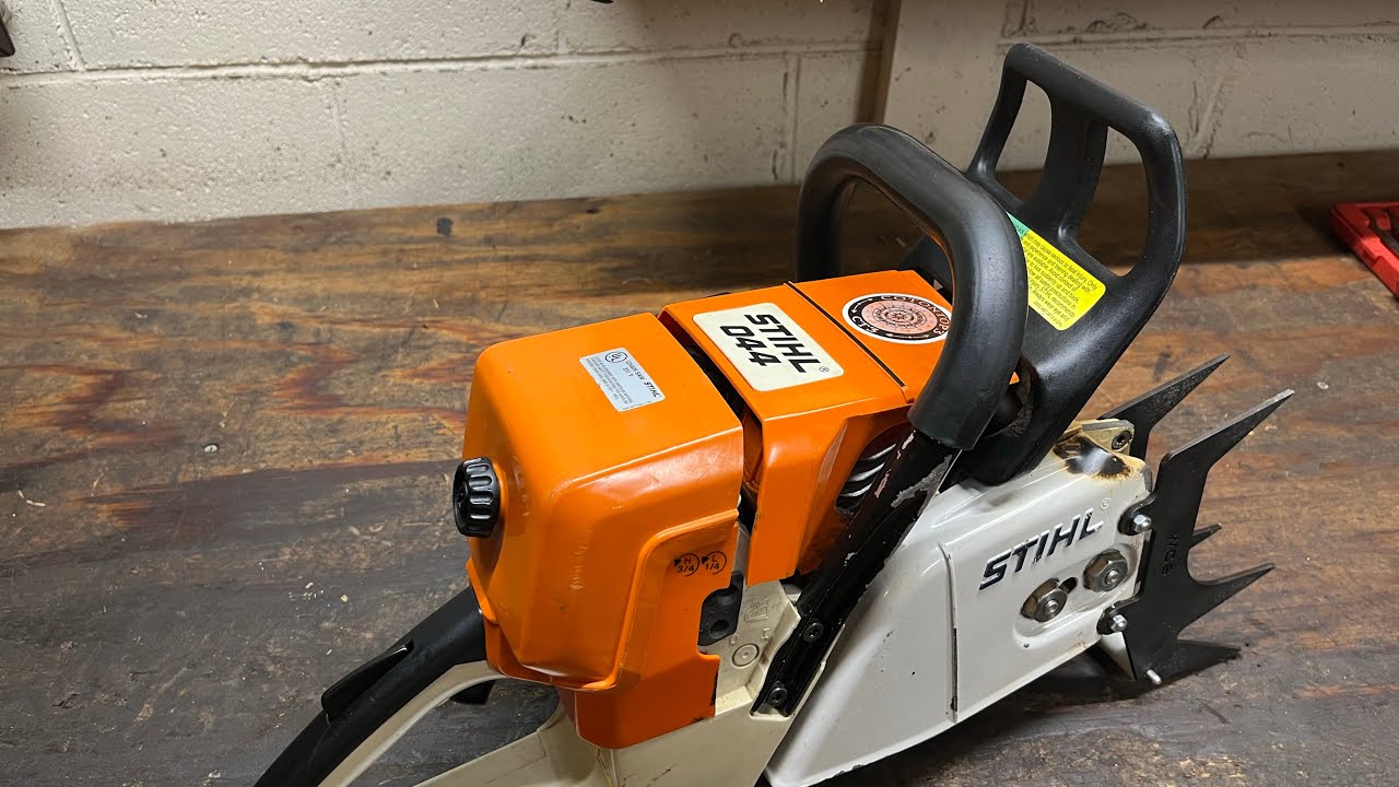 Ремонт Stihl 044. Пила, сломанная соседом.