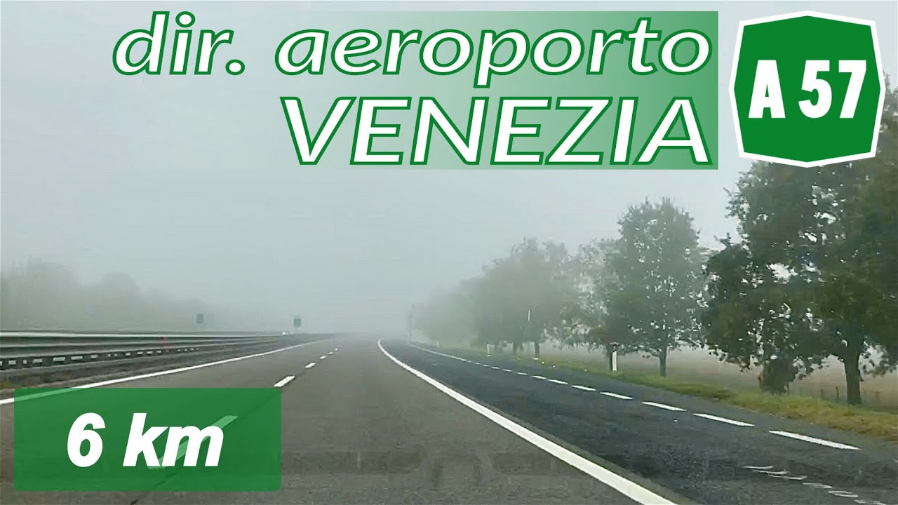 A57 | Tangenziale di Mestre - Diramazione Aeroporto di VENEZIA | Percorso completo