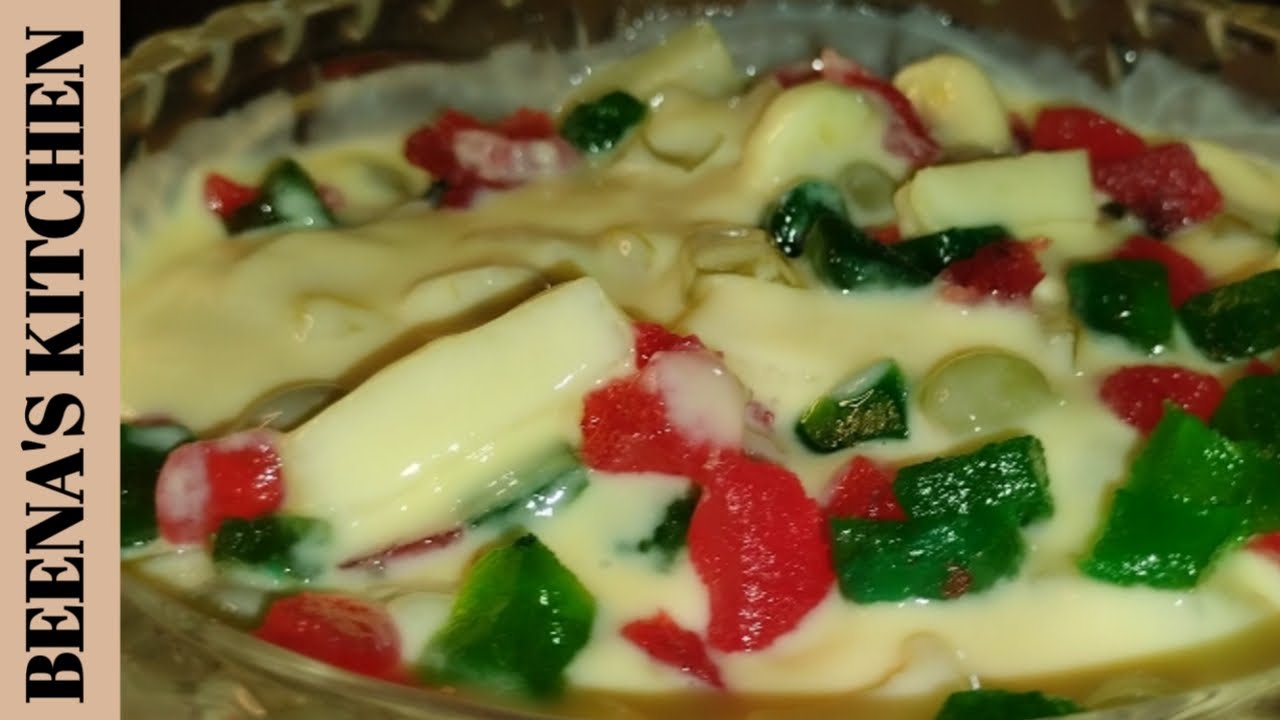 VANILLA CUSTARD TRIFLE RECIPE II RECIPE WITH BEENAS KITCHEN.