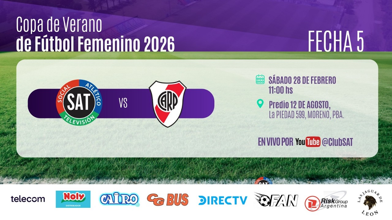 SOCIAL ATLÉTICO TELEVISIÓN vs RIVER