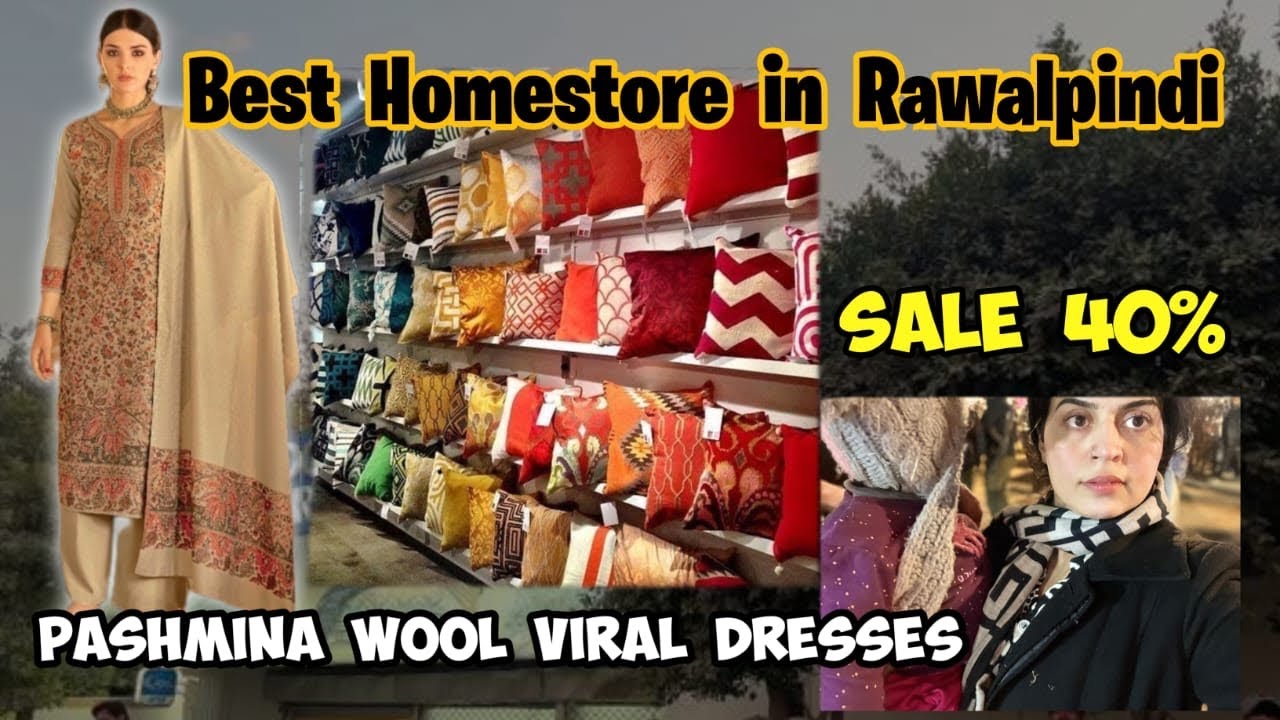 Hidden shopping spot to buy winter quilts/ pashmina wool dresses in Local Market/ Rawalpindi Fest