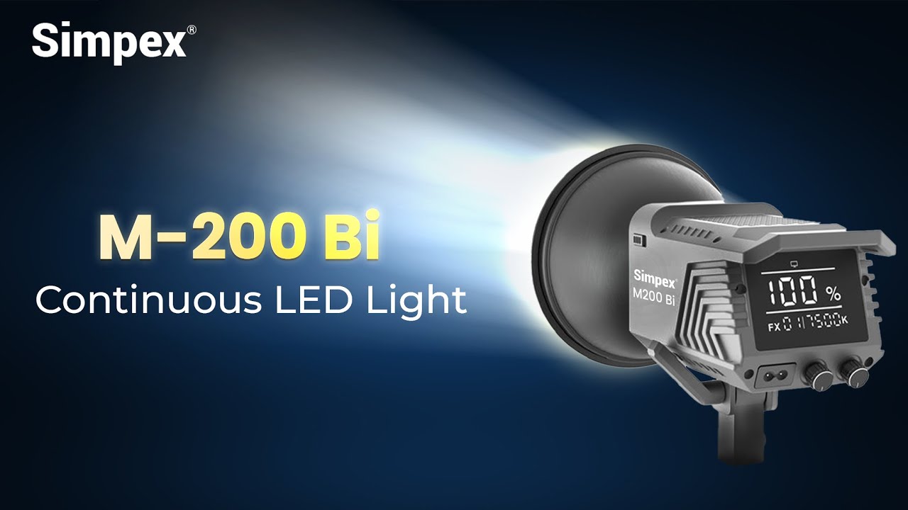 Simpex M -200Bi Dual Colour Continuous Led Light