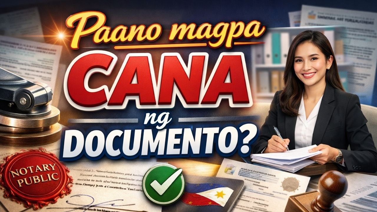 Paano Magpa-CANA ng Documents? Step-by-Step Guide (2026 Updated)