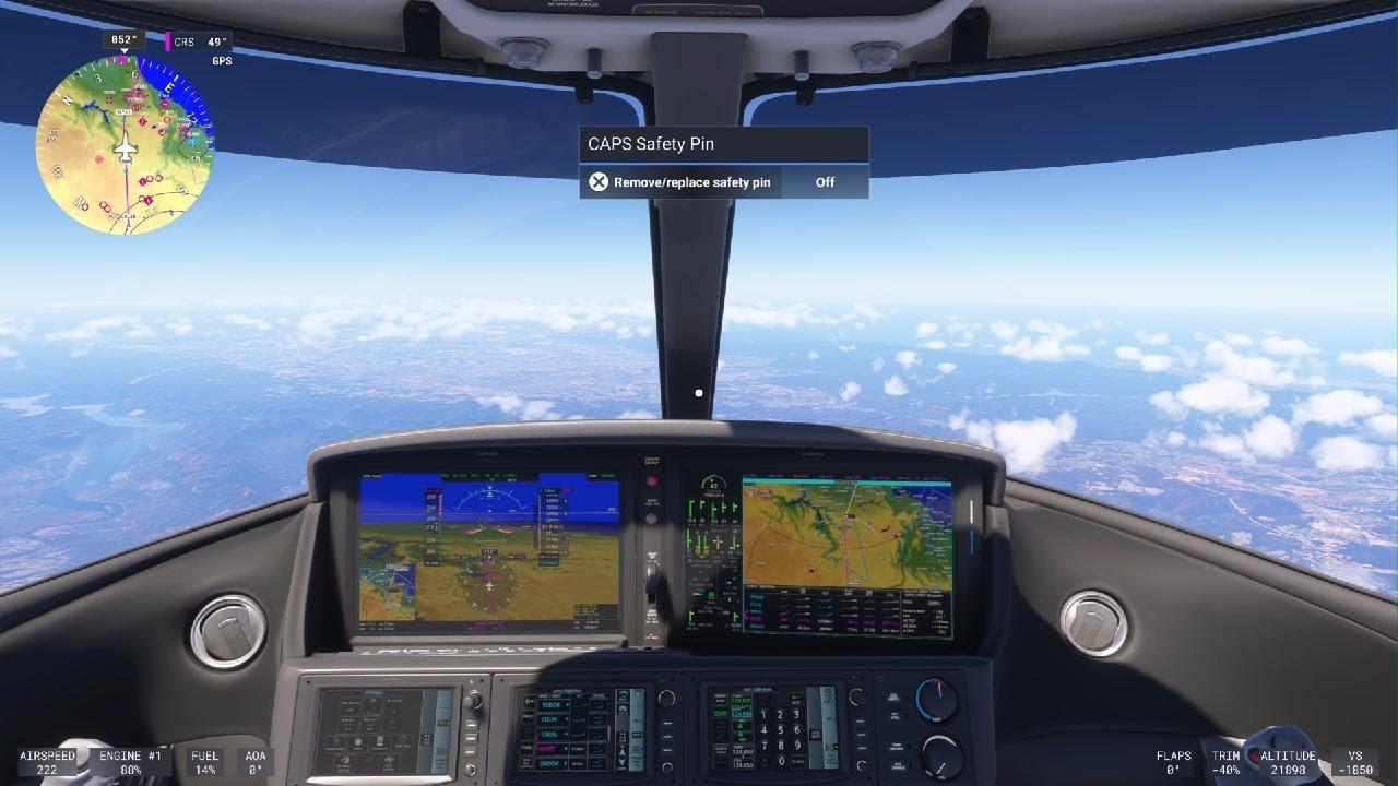 Vision Jet: MSFS 24 Approach into Sydney on PS5