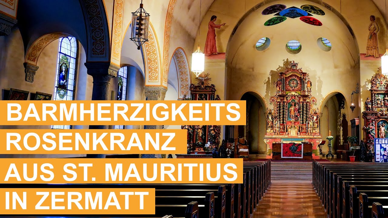 Barmherzigkeitsrosenkranz und eucharistischer Segen, St. Mauritius in Zermatt - 12.02.2026