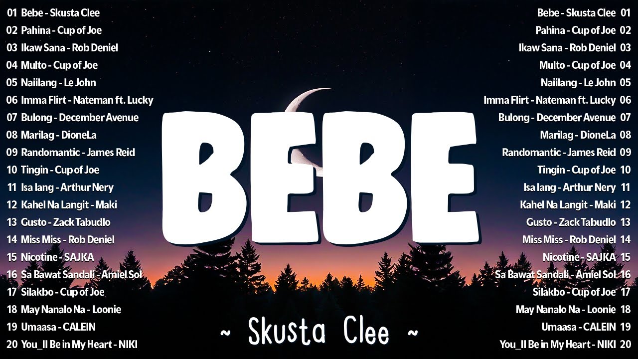 Bebe - Skusta Clee (Cover with Lyrics | Lyric Video) –  Best New Tagalog Love Songs 2025 - New OPM