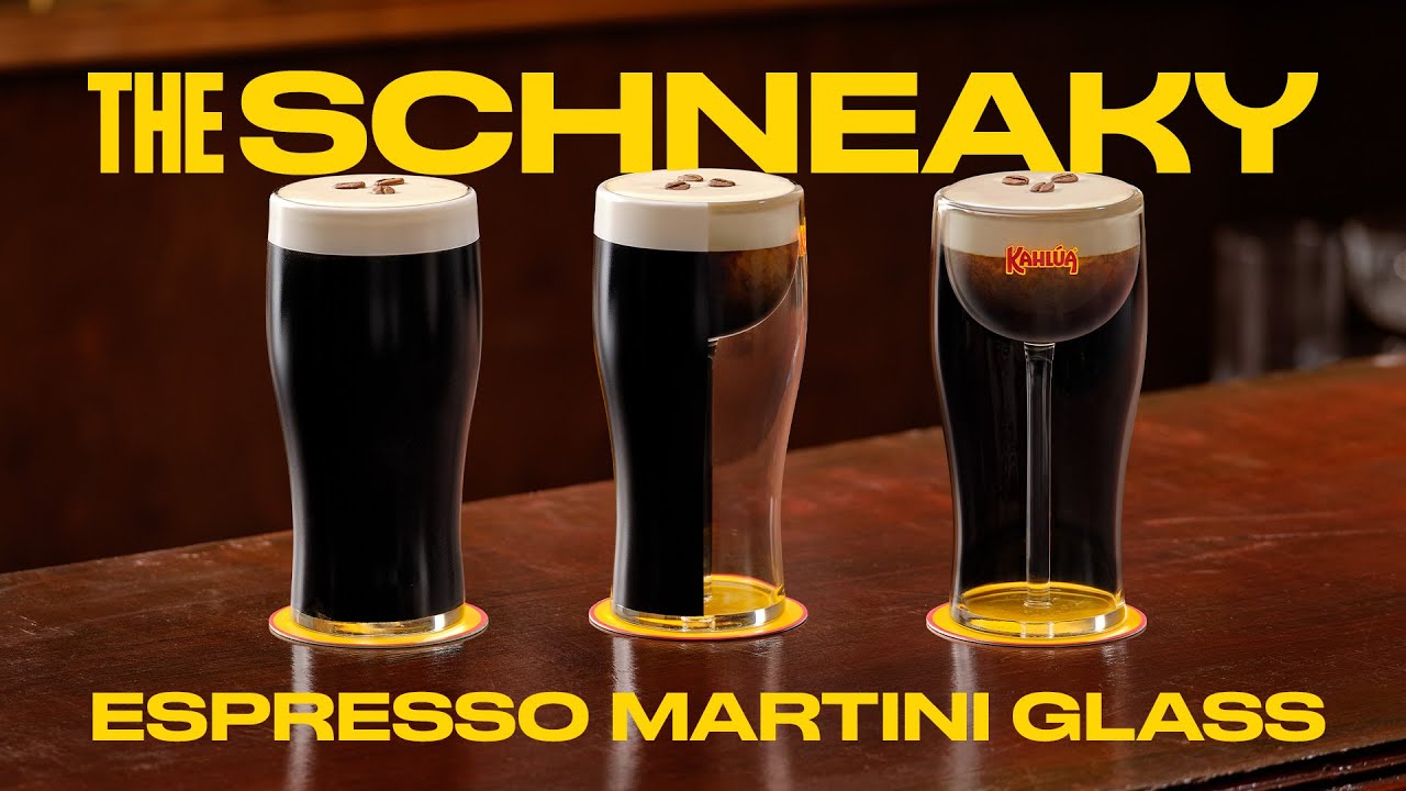Be schneaky this St. Patrick&rsquo;s Day with the Schneaky Espresso Martini Glass