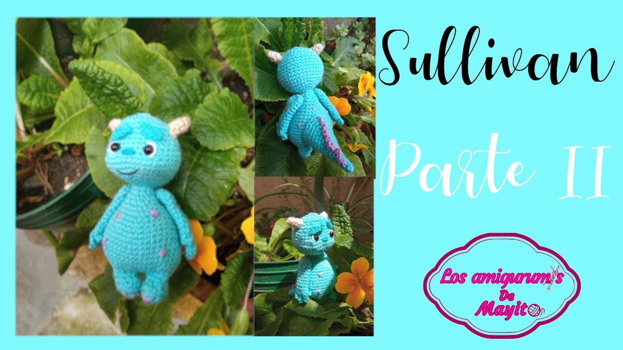 Amigurumi Sullivan a crochet | Parte 2 | MichiNita Crochet