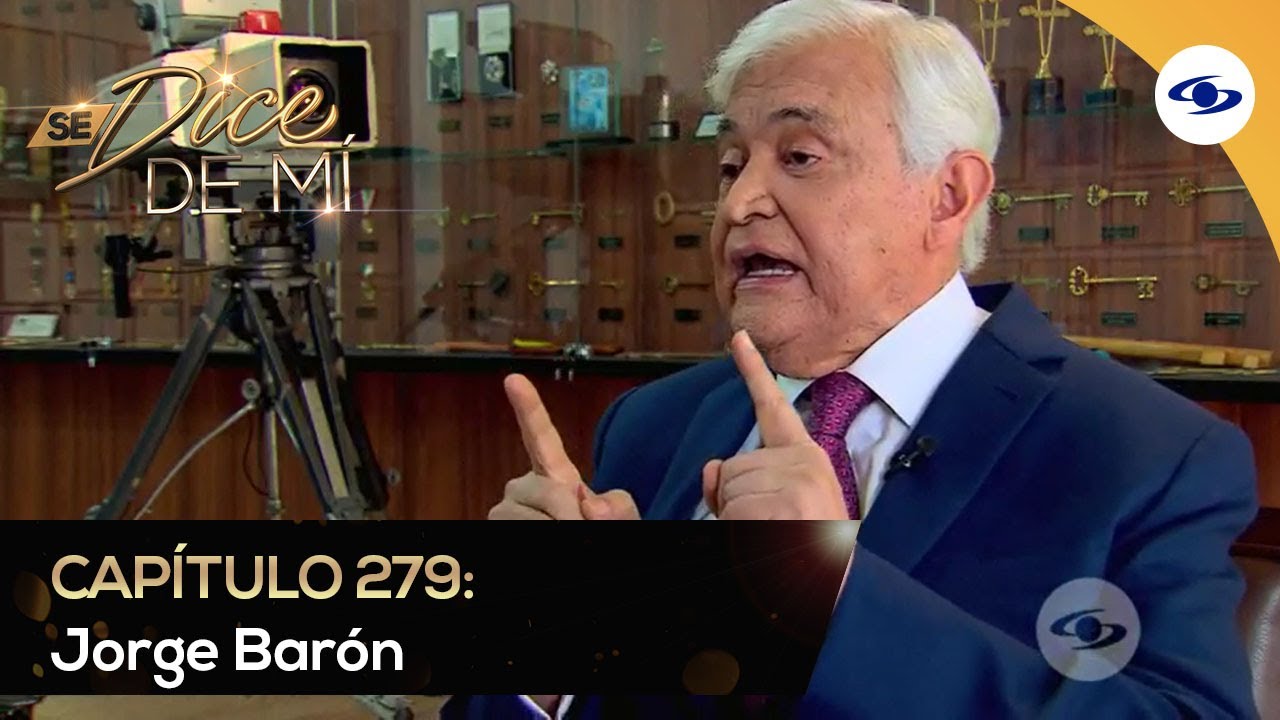 Se Dice De Mí: Así nació el eslogan de Jorge Barón 'Agüita para mi gente' - Caracol TV