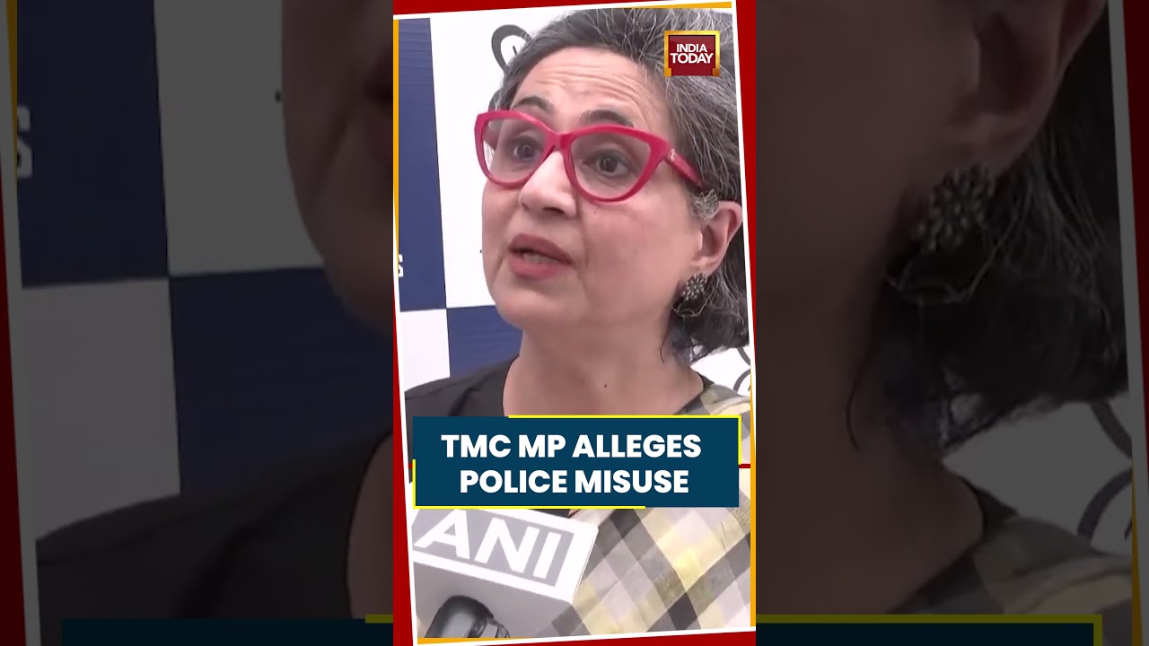 Депутат от TMC Сагарика Гхош обвиняет полицию Бенгалии в злоупотреблениях | Критика правительства...