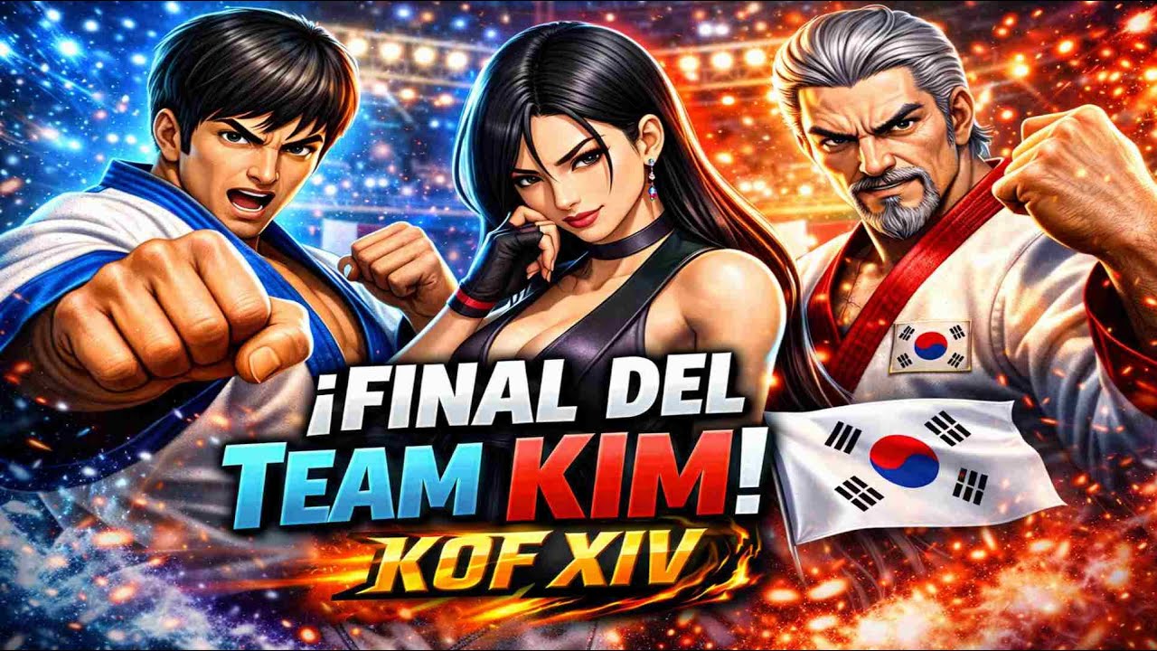 Team Kim se luce en KOF XIV | Final épico