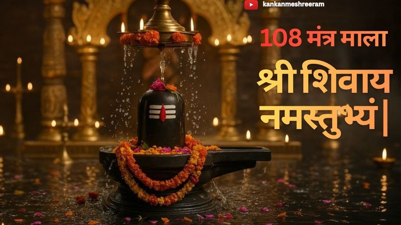 श्री शिवाय नमस्तुभ्यं | Shri Shivay Namastubhyam | Powerful Shiva Mantra | Shiva Mantra 108 Times