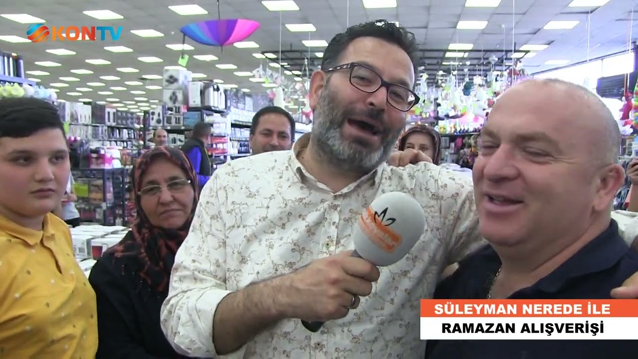 SÜLEYMAN NEREDE İLE RAMAZAN ALIŞVERİŞİ  27  28 NİSAN 2022