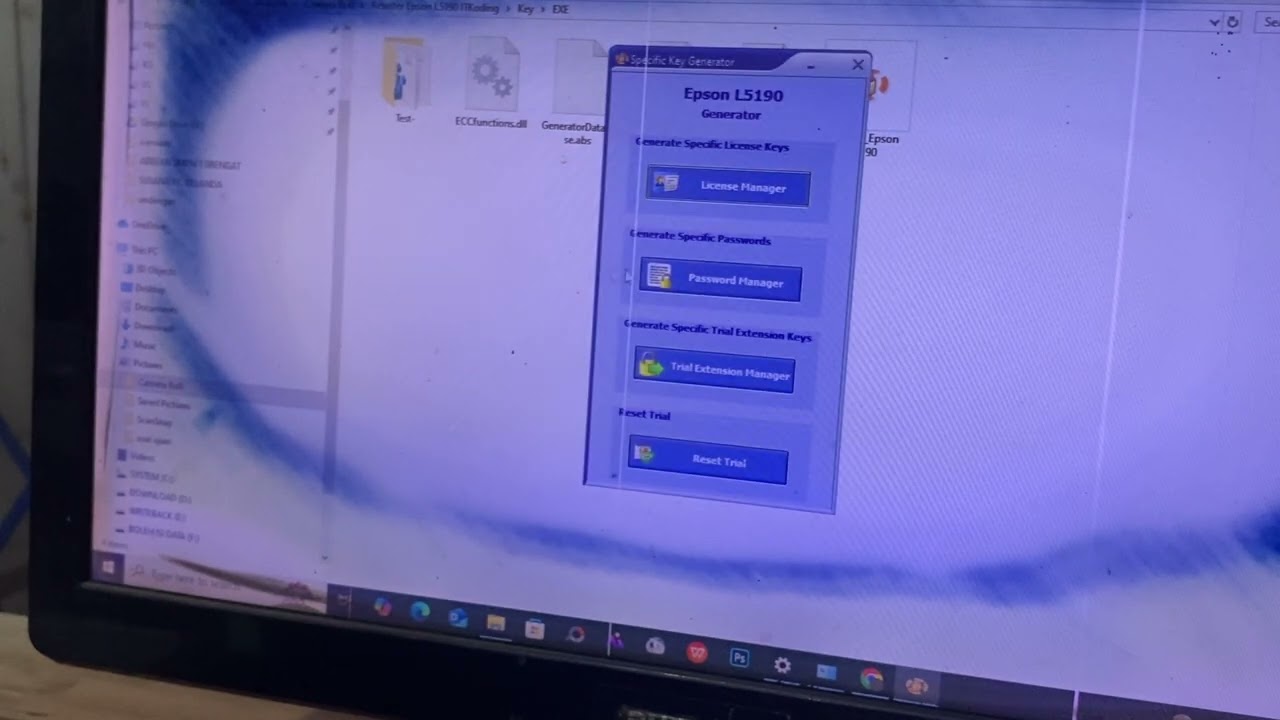 CARA RESET !! PRINTER EPSON L5190 (KODE E11)