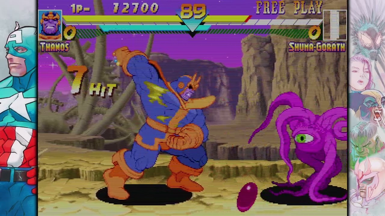 MARVEL vs. CAPCOM: The TIMELESS Thanos Spam | 81 Gaming Online