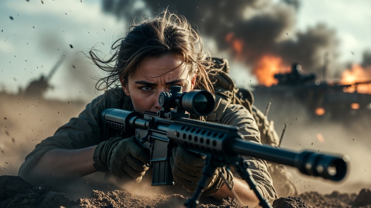 She Was Supposed to Fail — Until One Long-Distance Shot Ended a Siege || Emotional Stories