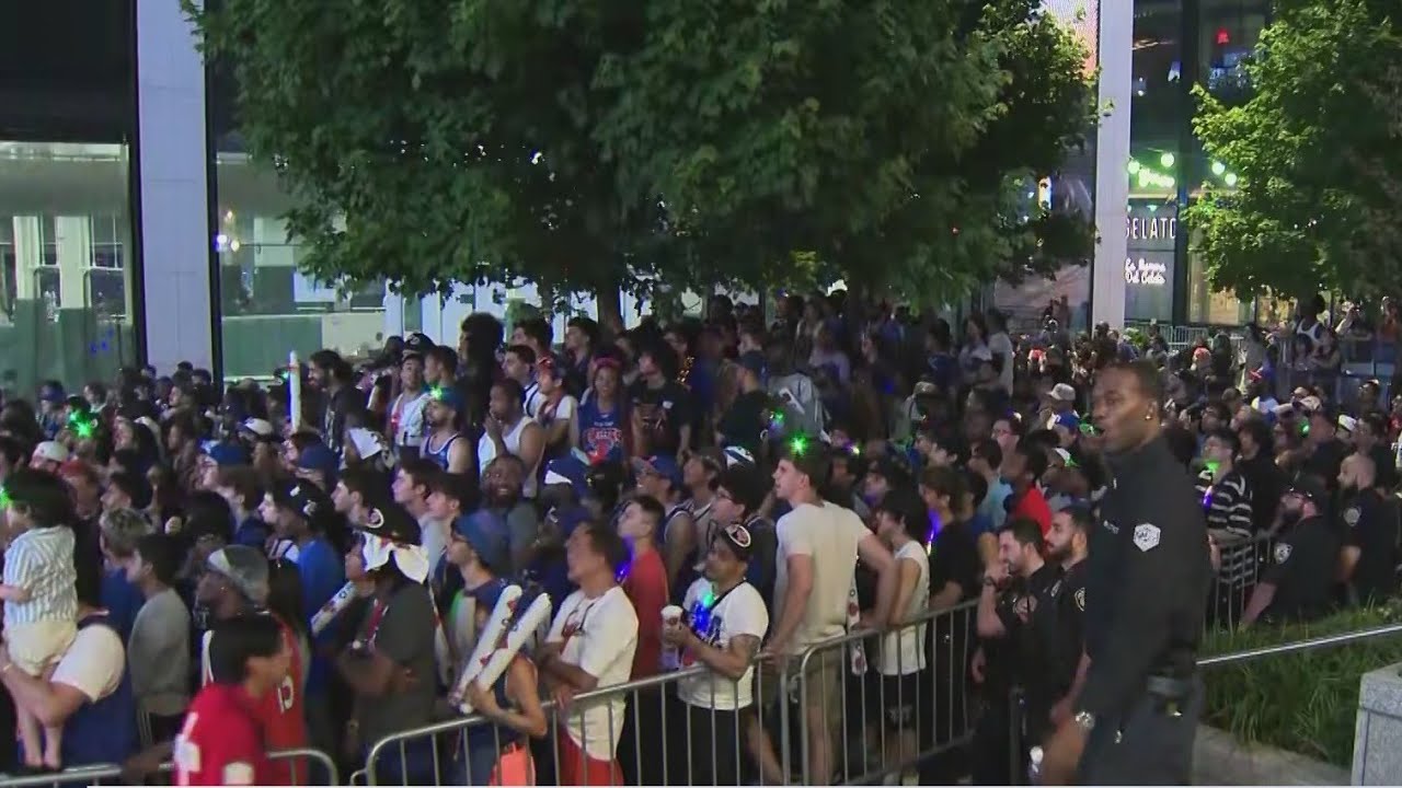 Secret Service security at MSG for Game 3 of NBA Finals