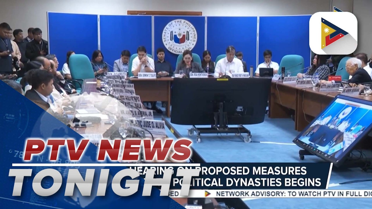 Senate hearing on 6 proposed measures to put an end to political dynasties begins