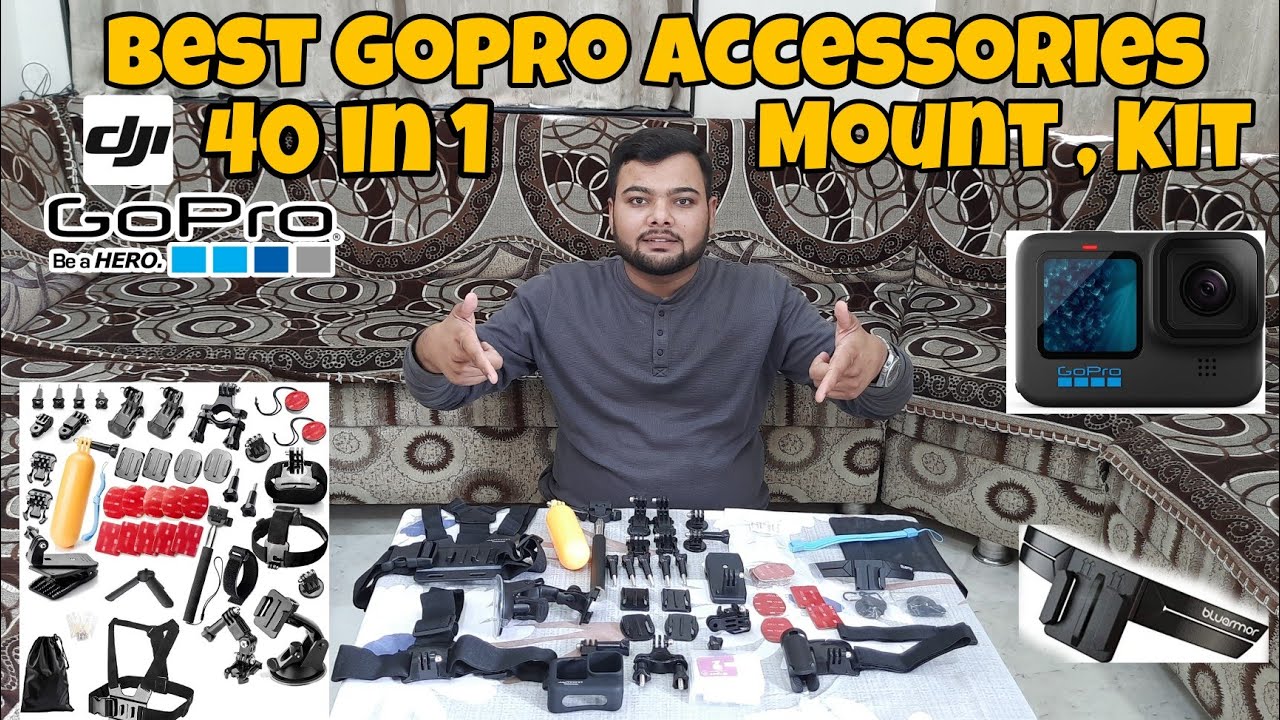 | Yantralay 40 in 1 Action Camera Mount Kit | Gopro Hero 11 Black | Best Gopro Accessories kit |#15