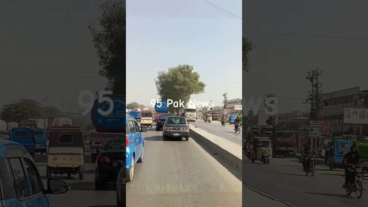 karachi street view | Karachi City | My Karachi 