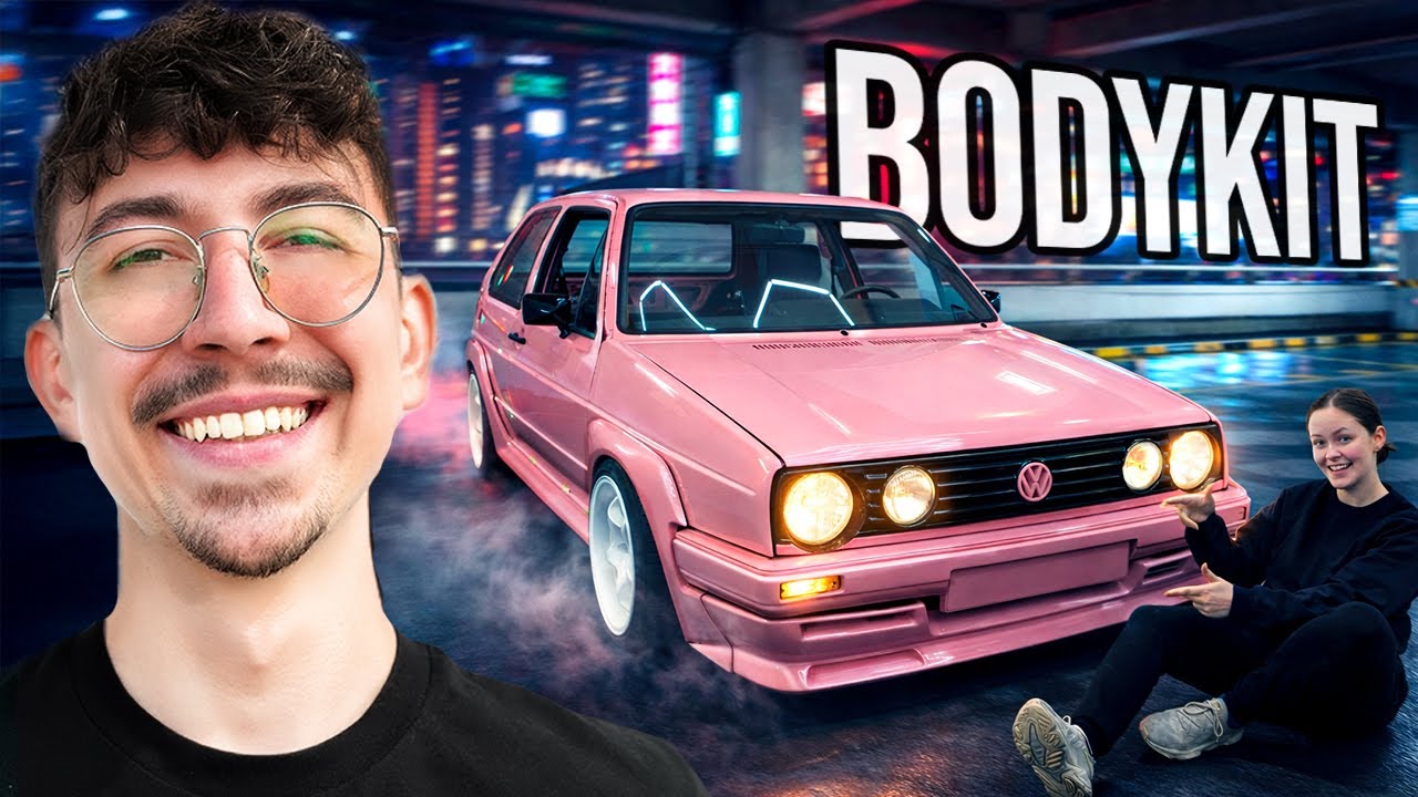 EXTREM seltenes BODYKIT für den Golf 2 meiner Freundin!