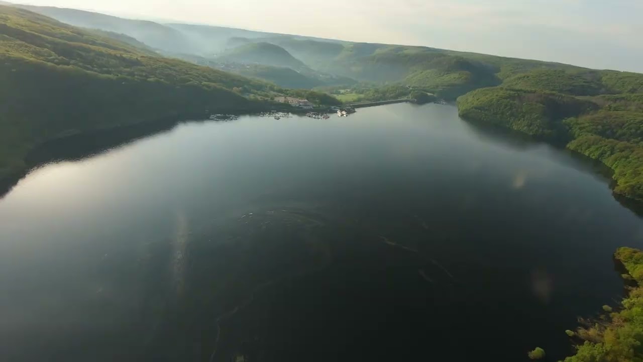 Rursee - Eifel [from above] 4k60 atmospheric drone video (DJI Avata 2) 2024