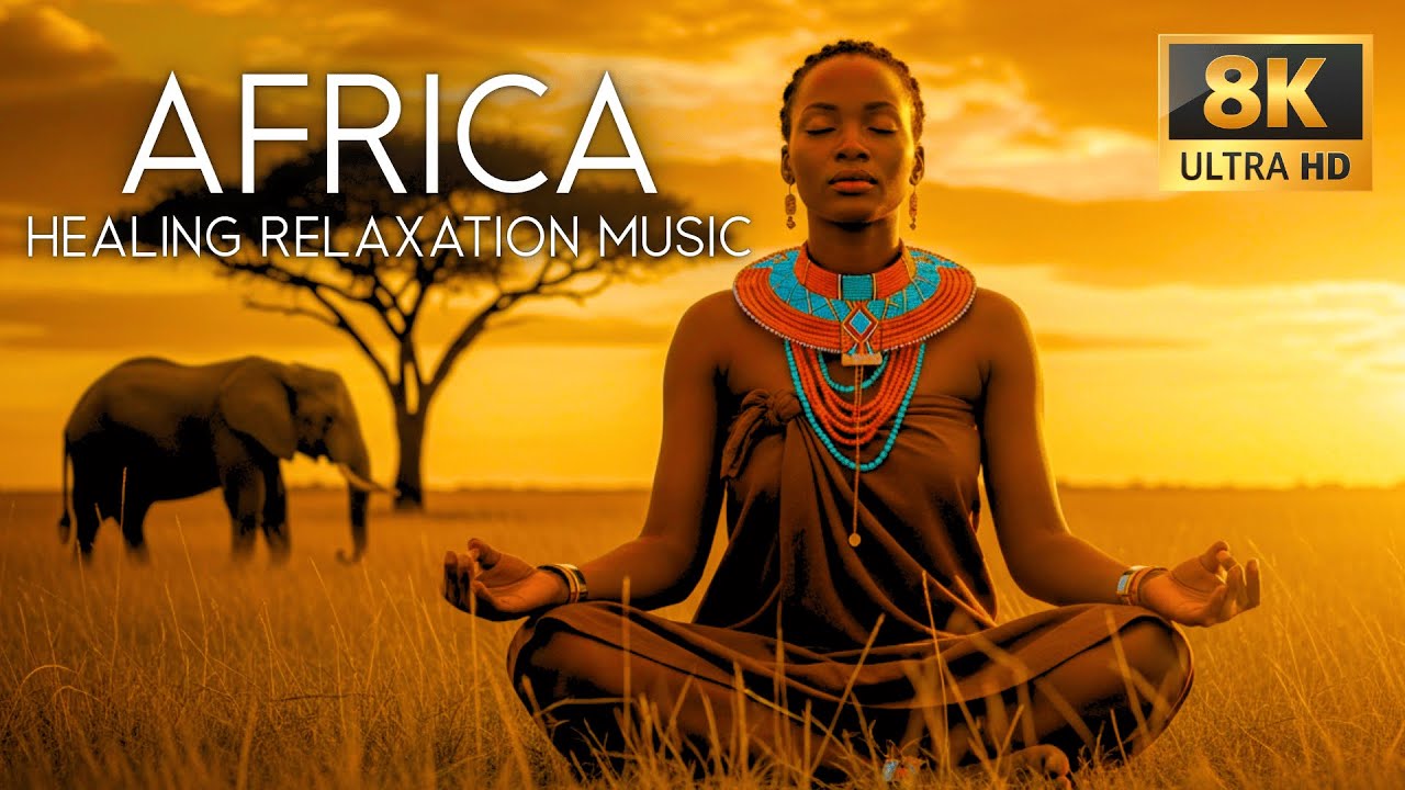 12 Hours of Soothing Zulu Vocals & Tribal Rhythms for Deep Relaxation & Sleep, Healing Energy