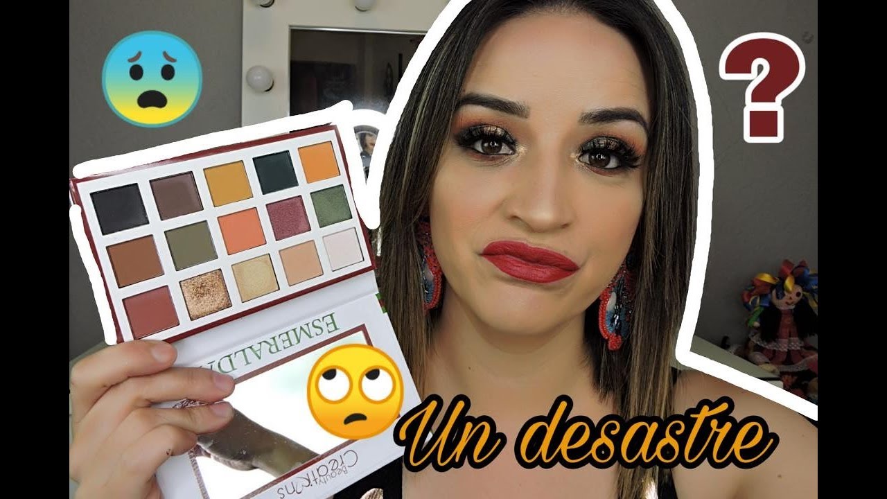 RESEÑA PALETAS ESMERALDAS//TODO UN CAOS//4EN1//SARA DICE