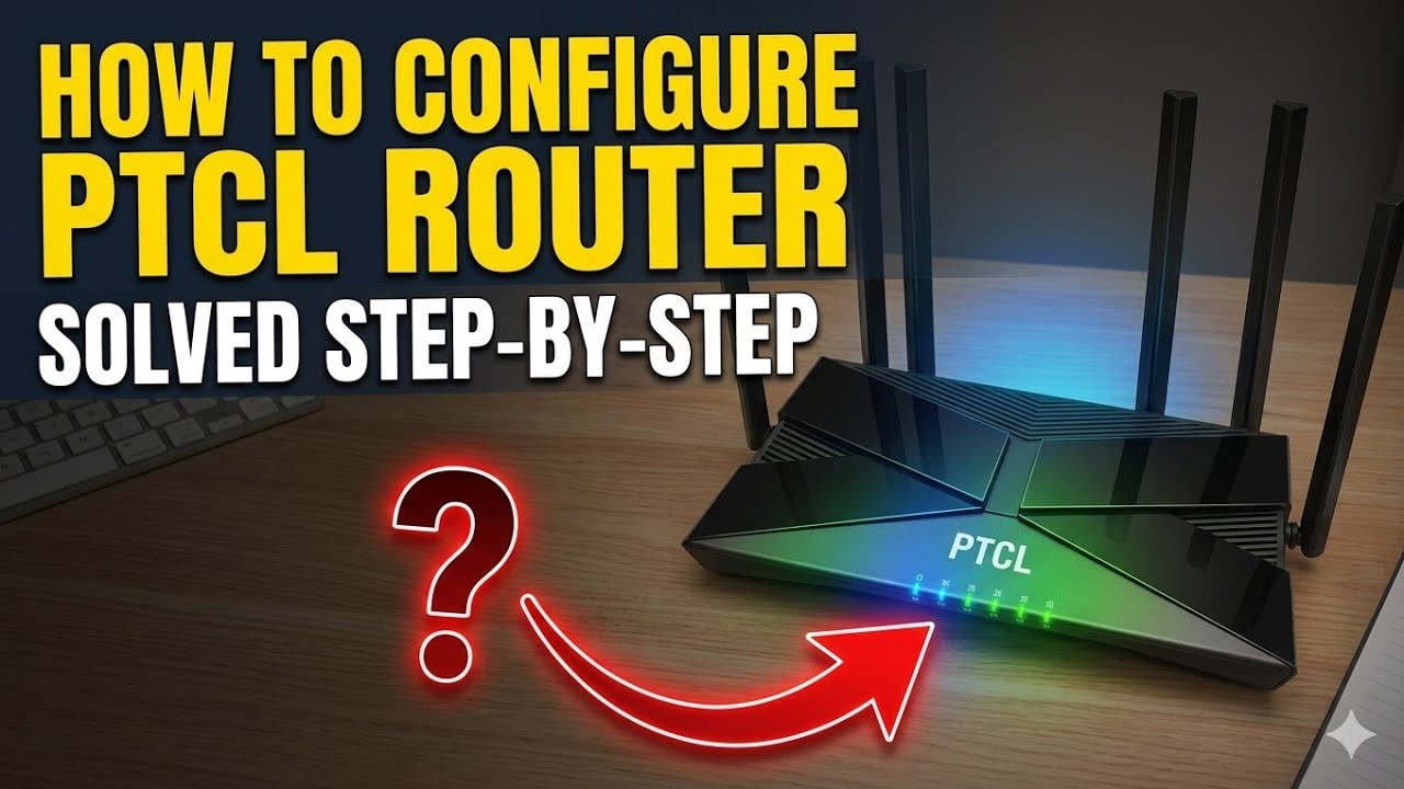 Configure PTCL Modem Settings After Reset