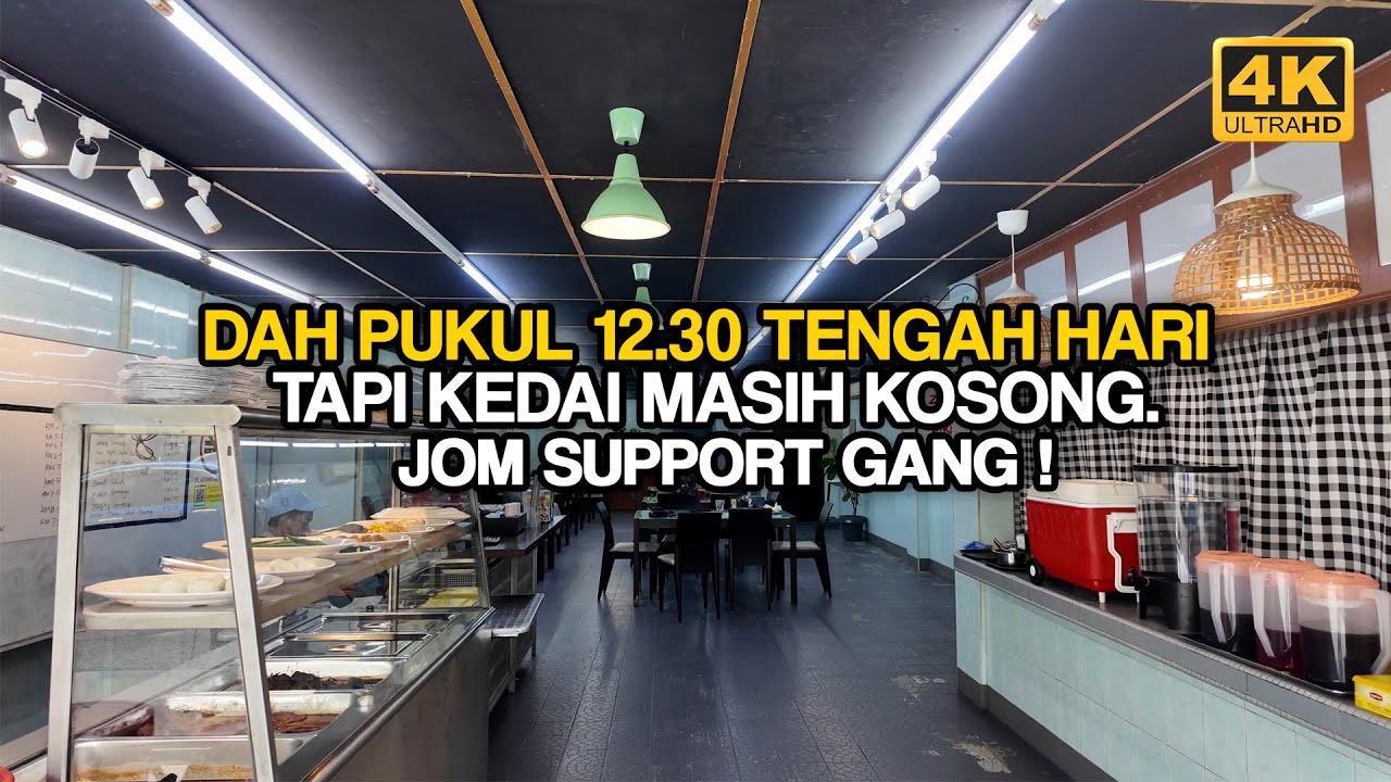 Anak JATI PERLIS Buka KEDAI NASI GANJA Di KLANG (4K)