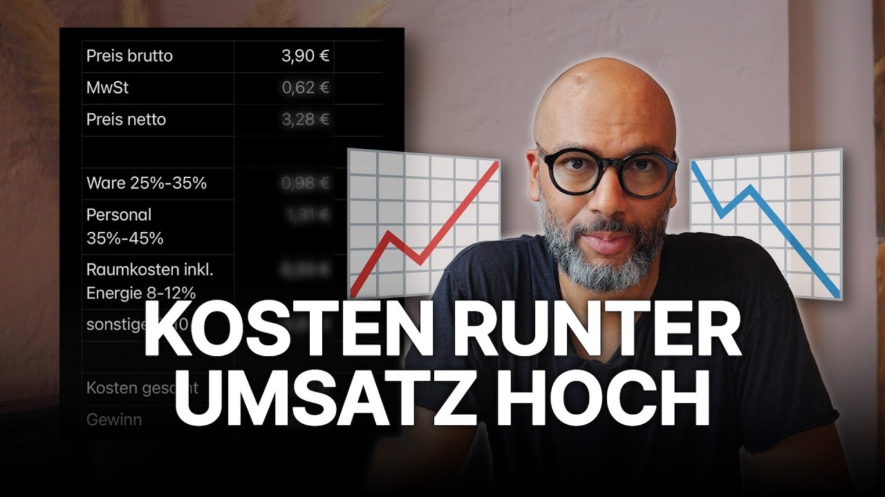 Von 3,90€ zu 41 Cent - Was vom Cappuccino übrig bleibt   (Überlebensstrategien für Gastronomen)